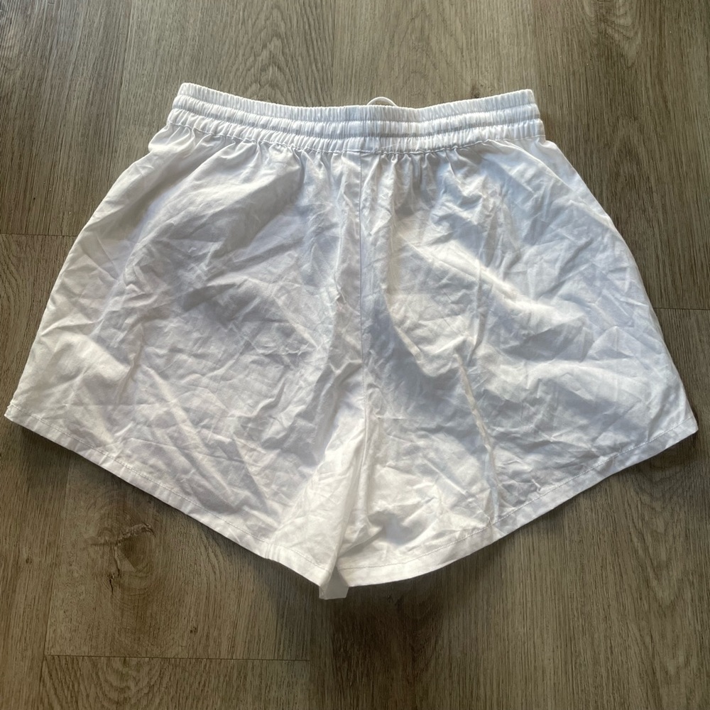 monday swimwear la jolla white cotton bikini cover up shorts size (P) XS NEW - Picture 6 of 11
